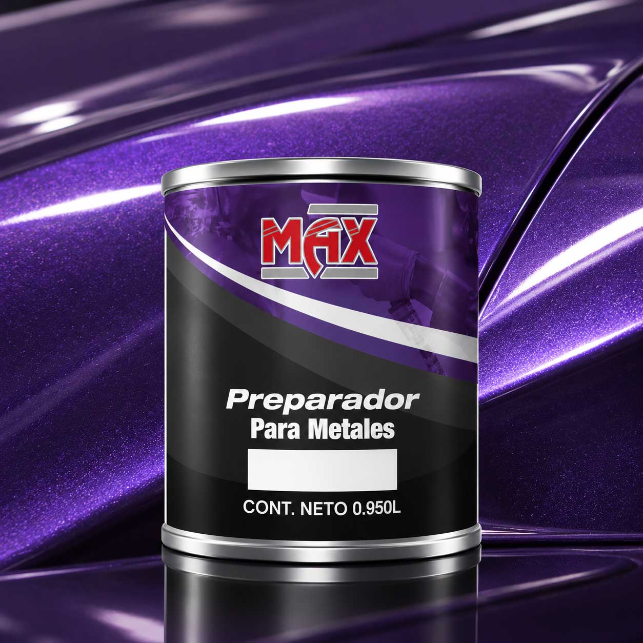 Bote de preparador para metales MAX