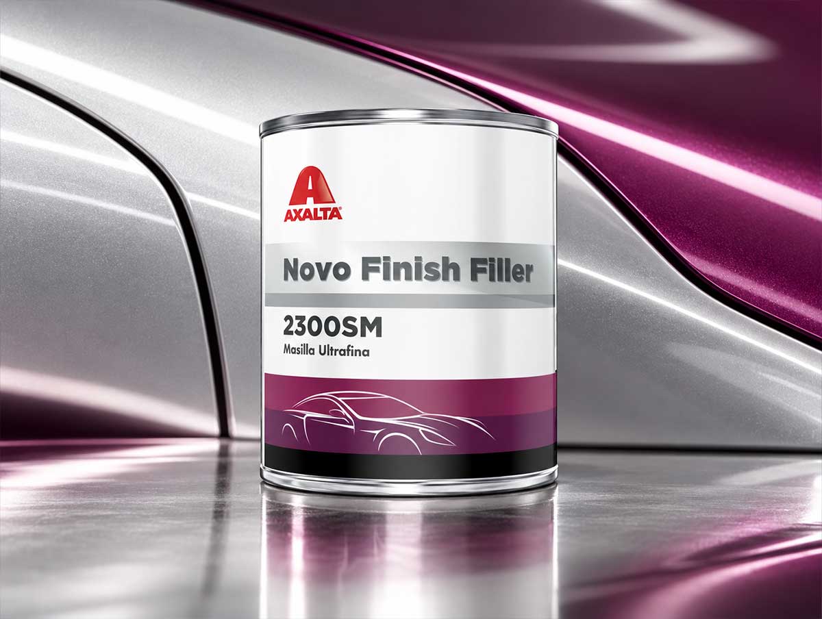 Bote de masilla ultrafina Novo Finish Filler