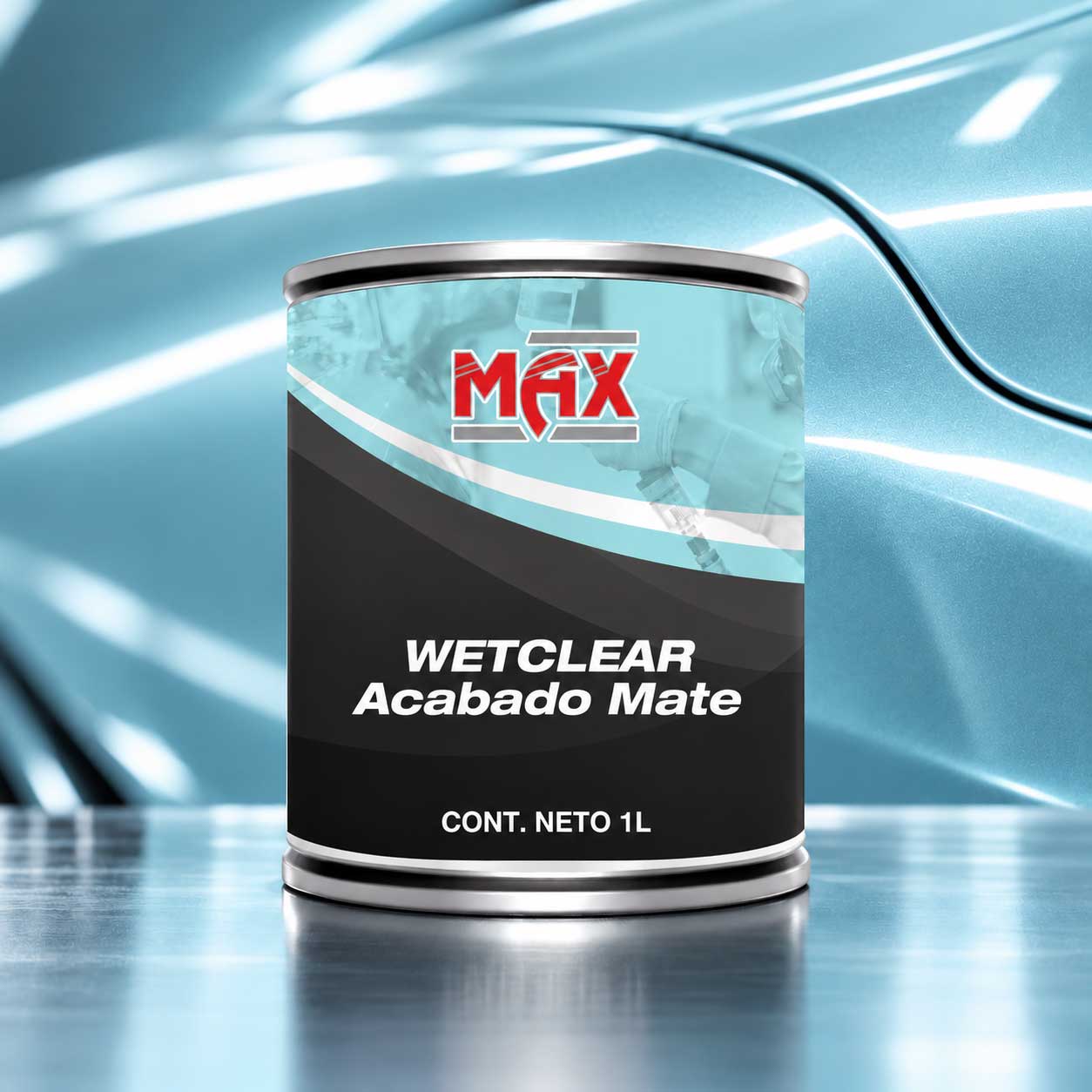 Bote de transparente Wetclear Acabado Mate